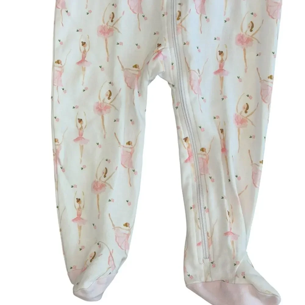 THE PROPER PEONY Ballerina Zipper Sleeper Size 9m